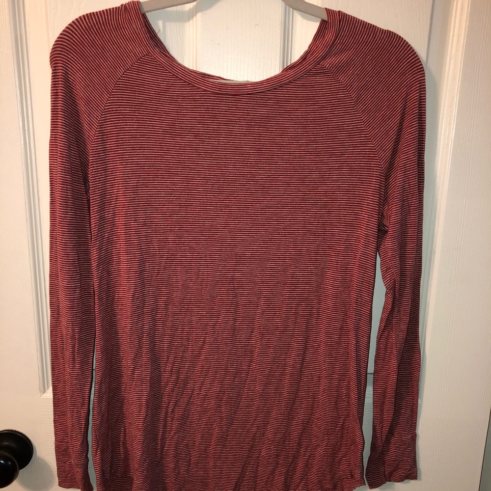 Stripped long sleeve American Eagle shirt